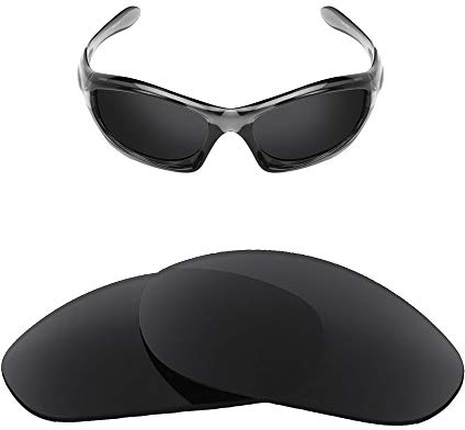 FOOUS Spiegel Polarisiert Ersatz-Brillengläser für Oakley Monster Dog Sonnenbrille Schwarz Verschiedene Optionen