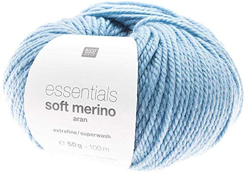 Rico Essentials Soft Merino Aran 023 Sky Blue