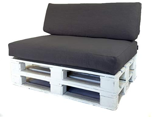 Mayaadi-Home Rückenkissen MH-UQ-01 Dunkelgrau 120x40x10/20 cm