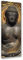 Feeby Leinwandbild Buddha Bild Kunstdruck Orient Braun 25x70 cm
