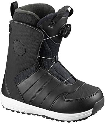 SALOMON - Herren Snowboardstiefel Launch Boa Jr Black/BK/BK - Herren - Größe 35 - Schwarz