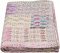 Weiße indische handgemachte Seide Sari Patola Queen Size Patchwork Seide Kantha Quilt 228 x 274 cm Bettbezug Seide Patola Quilt Überwurf Decke (mehrfarbiges Patchwork)