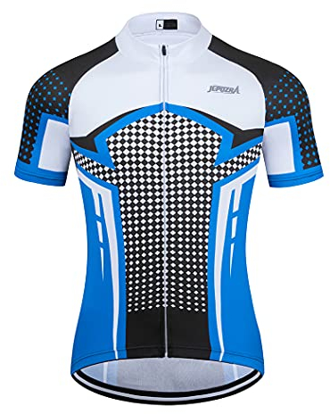 Radtrikot Herren Fahrradtrikot Trikot Kurzarm Sommer Fahrrad kurzes T-Shirt Jersey Radsport Outdoor Sport