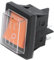 Interruttore ON OFF a 4Pin, Interruttore Impermeabile Tipo Barca 30A 125/250VAC ABS, Interruttore a Bilanciere con Coperchio per Impianto Elettrico Industriale
