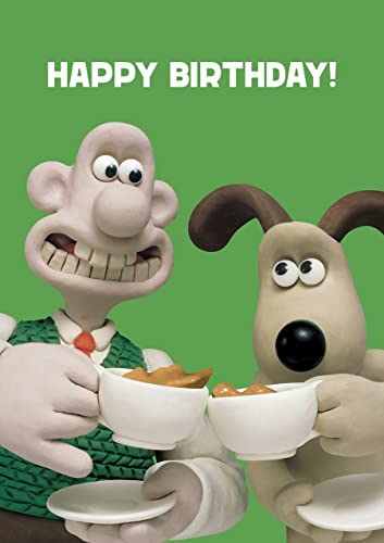 Wallace & Gromit - Blank Birthday Card - Happy Birthday