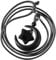 mookaitedecor Black Obsidian Stone Crescent Moon and Star Necklace for Women Men, Black Crystal Moon Necklace Healing Crystal Lucky Charm Amulet Necklace Reiki Chakra Moon Star Jewellery Gift