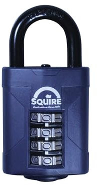 ALDRIDGE CP50BX Squire 50MM Combination Padlock Boxed, White