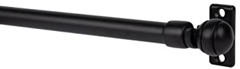 Twoja Pszczółka Tringle à Rideau MINI - Extensible pour Fenêtre - en Métal - Porte-Rideau - Tringle de Café - 60-80cm