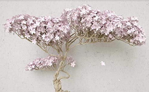 Fototapete 3D Effekt Tapete Skandinavischer Lavendel Riesenbaum 3D Tapeten Wandbilder Wohnzimmer Schlafzimmer Kinderzimmer Dekoration Wanddeko