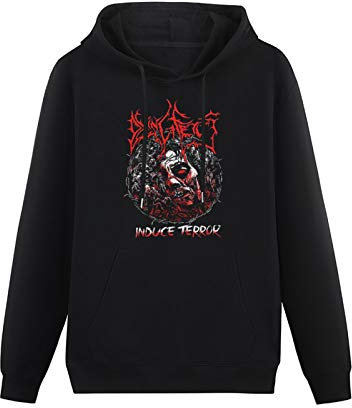 Mgdk Dying Fetus Induce Terror New! Relapse Records TS4448 Hoodies Long Sleeve Pullover Loose Hoody Sweatershirt L