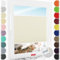 Schuette® Plissee mit Bohren zum Anschrauben ● Thermo Kollektion: Sandstone (Beige) ● 125x120cm (Breite x Höhe) ● Suprafix Faltrollo Befestigung ● Bequeme Rollo Montage inkl. Video