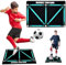 COLEESON Fussball Matte - 60 x 90cm Fussballmatte Training Ballkontrolle, Fussball Trainingszubehör, Trainingsmatte rutschfest, Fussball Geschenke für Kinder und Fußballliebhaber (A)