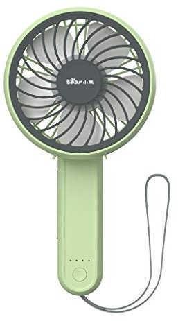 ANAIUCY Ventilador de mano, ventilador USB, ventilador de mano, mini ventilador USB pequeño, ultra silencioso, portátil, pequeño, carga eléctrica, dormitorio, mini ventilador verde