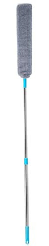 AUTSUPPL Dust Sweeping Tool Duster for under Bed Cleaning Washable Flexible Duster Handle for Home Dusting and Hard Reach Areas