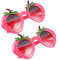 ANDRESLAD 2St Erdbeer-Partygläser kindersonnenbrille sonnenbrille kinder brille karneval kinder sonnenbrille Cosplay-Party-Brille Bling-Sonnenbrille lustige Brille Erdbeergläser rot