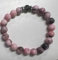 Gamtic Cadeau Femme Bracelet Pierres Naturelles - Bracelets de Perles Rose Pierre de Lune Porte-bonheur Energie Wristband Idee Cadeaux pour Fete de Meres Maman Maitresse (Maman)