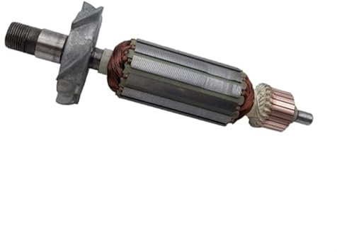 Rynplex AC220V-240V Armature Rotor Anchor Stator Replacement, for makita, Trimmer 3703 Garden Machinery Armature Rotor(BLACK Armature)