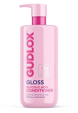 GUDLOX Glycolic Acid Hair Conditioner, Sulphate-Free, For Dull and Porous Hair 400ml