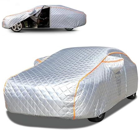 Autogarage Abdeckung Hagelschutz für Audi A3 Sportback, Hagelabdeckung Outdoor Auto Abdeckplane Wasserdicht Schneefest Regenfest Staubdicht UV Beständig Und Reißfest yy18