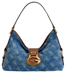 GUESS CAMDEN SHOULDER BAG, COLOR NTC - NATURAL COGNAC NTC - NATURAL COGNAC One Size
