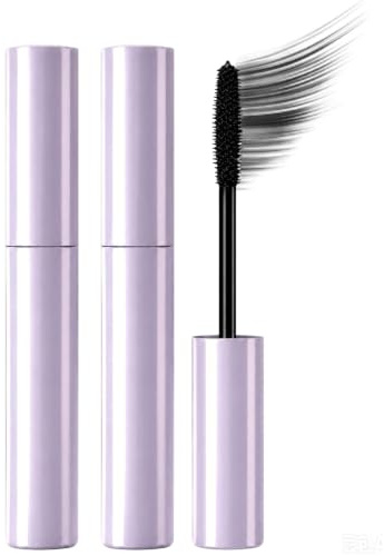 Everlove Mascara, Everlove Iron Eye Mascara ab 50 Jahre, Wimperntusche für Ältere Frauen, Schwarz Wasserfeste Wimperntusche 3D Super Curling, Volumen Wasserdicht & Lang anhaltende (2)