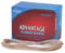 Alliance Rubber 27409 Advantage Rubber Bands Size #117B, 1/4 lb Box Contains Approx. 50 Bands (7 x 1/8, Natural Crepe)