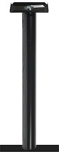 Standfuß Briefkasten Safepost Stativ 1000 A zum Aufschrauben schwarz Paket-Briefkasten-Ständer