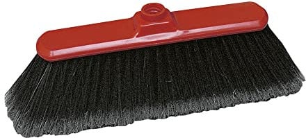 VERDELOOK Scopa Maxi in PVC con setole morbide per Interni, 28cm, per Pulizia Interni