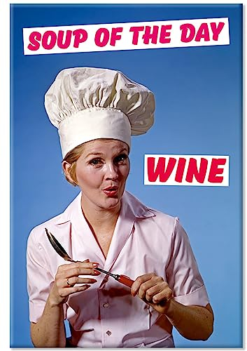 Soup of the Day Wine Fridge Magnet