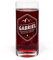 printplanet® Glas mit Namen Gabriel graviert - Leonardo® Trinkglas mit Gravur - Design Mountain Spring
