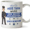Polizisten Tasse/Becher/Mug Geschenk Schöne and lustige kaffetasse - Diese Tasse gehört dem besten Polizist im Universum - Keramik 350 ml