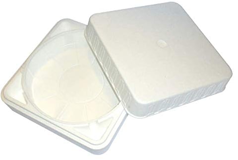 IMBALLAGGI PZ 1 Porta Torta Diametro CM 23,5 in POLISTIROLO per Dolci E SEMIFREDDI