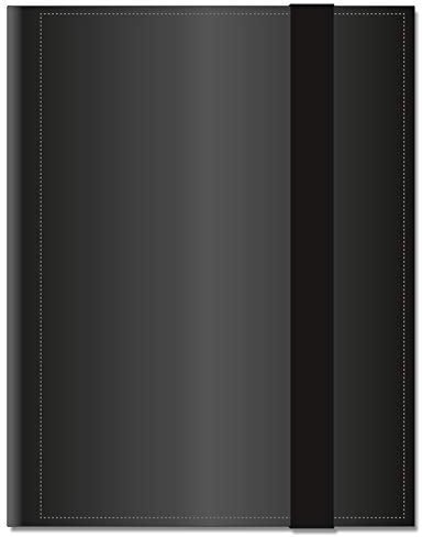 Arkero-G® 18-Pocket Pro Album Schwarz / Black - 360 Karten Binder - Tauschalbum / Sammelalbum z.B. für MTG Magic, Pokemon, YuGiOh, Match Attax