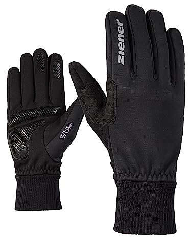 Ziener Erwachsene SMU 18-GWS 414 Bike Glove Handschuhe, Black, 6.5 (XS)