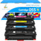 TRUE IMAGE Kompatibel Tonerkartusche Replacement für Canon 055 055H Toner Cartridge i-SENSYS MF744Cdw MF746Cx MF742Cdw LBP663Cdw LBP664Cx LBP660C MF740C (Schwarz Cyan Magenta Gelb, 4er-Pack)