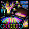 300pcs Premium 8 Inch Glow Sticks With Connectors To Make Neon Necklace Wrist Band Bracelets, Party Favours, Party Bag Fillers for Kids - Party Accessories, Long-lasting Glow Sticks for Children