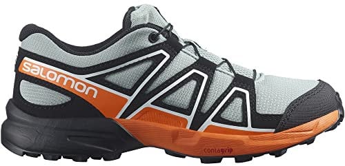 Salomon Speedcross Kinder Outdoor-Schuhe, Präzise Passform, Grip, Praktischer Komfort, Wrought Iron, 32