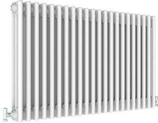 White Radiator Traditional 3 Column Radiator Horizontal Radiators Cast Iron Style 600x1010mm Central Heating Interior Design