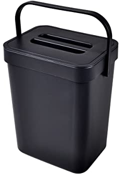 Poubelle de Compost Accrochable Merle 5L Anthracite