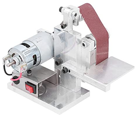 Levigatrice a Nastro da Banco Levigatrice per Lucidatura a 7 Velocità Affilacoltelli Elettrico Apex con Albero Flessibile, Regolatore(Norma europea 110V-240V)