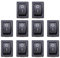 Housoutil 10 Pièces Interrupteur à Bascule Interrupteur Miniature Mini Interrupteur Tactile Interrupteur Lumineux Interrupteur Automobile Éclairé Commutateur Changer Produit Electronique