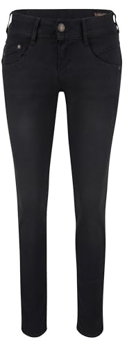 Herrlicher Gila Slim Reused Denim Black Jeans