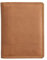 Josephine Osthoff Ausweis-Etui Ausweisetui Personalausweishülle Hochformat Ausweishülle Leder Damen Ausweistasche Herren Passport Cover RFID-Schutz ohne Münzfach (950), Farbe:Safari