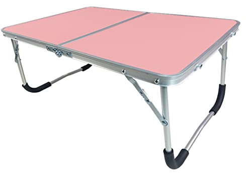 Utdfbwq Tragbarer Klapptisch Outdoor Klapptisch Klapptisch Klapptisch Strandtisch Laptoptisch Geeignet für Outdoor-Reisen, Camping, Strand, Grillen, Picknick, Party, Terrasse usw (Rosa)
