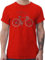 T-Shirt Herren - Fahrrad Bekleidung Radsport - I am The Engine I Rennrad I Geschenk Radfahrer I Fahrradliebhaber I Cycling - 4XL - Rot - fahrradshirt Radsport-Bekleidung Radfahren Rad Shirts
