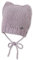 Sterntaler Baby - Mädchen Strickmütze Baby Strickmütze Katzenohr, Lila, 39