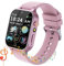 clleylise Montre Connectée Enfant: Montre Intelligente pour garçons et Filles, Montre podomètre pour Enfants avec Appareil Photo, Jeux et Musique, Cadeau-Jouet (Rose)