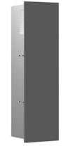 Emco asis Pure WC-Modul, Unterputz, Anschlag rechts, 600x170mm, 975551, Farbe: diamantgrau, Grau
