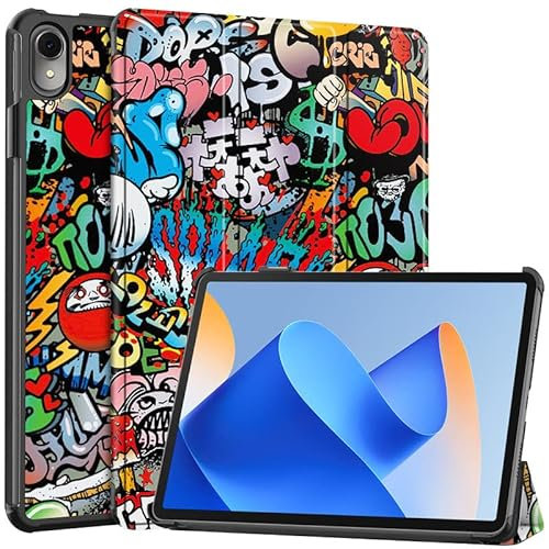 Funda para Huawei Matepad de 11 pulgadas, funda para tablet Huawei Matepad de 11 pulgadas (2023), funda de soporte triple con soporte para lápices, apagado y encendido automático, funda protectora de