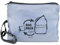 Schultertasche faltbar (platzsparend im Innenfach verstaubar) mit Karabiner zur schnellen Befestigung – BAG PACK – großes Hauptfach, kleines Innenfach und Außenfach – Polyester – grau
